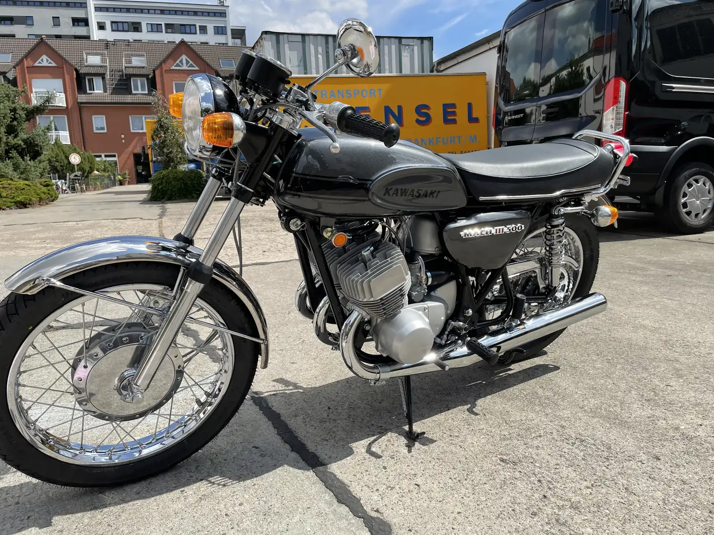 Kawasaki 500 H1 MACH 3 Plateado - 1