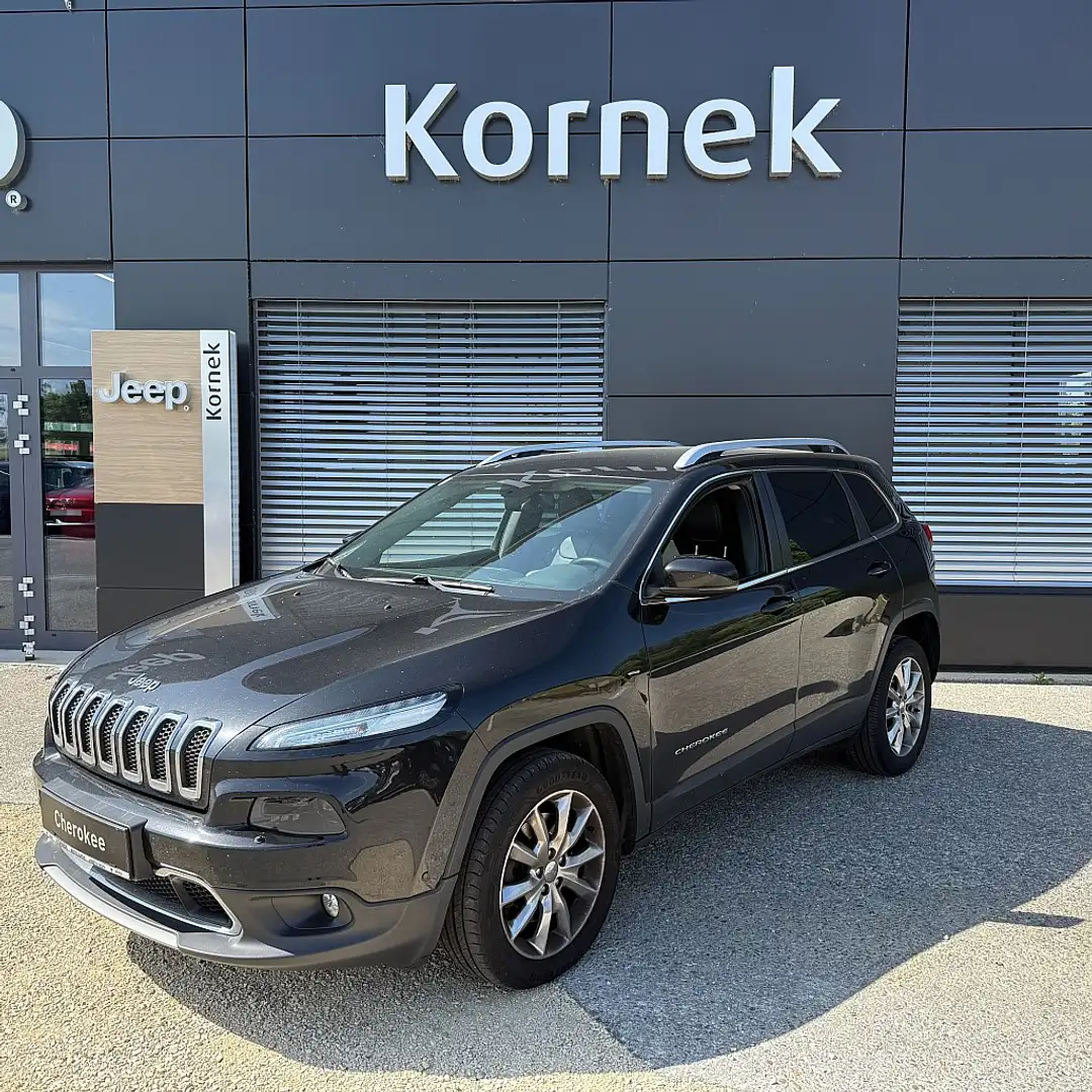 Jeep Cherokee 2,2 MultiJet II AWD Limited Aut. mit Standheizung Grau - 1