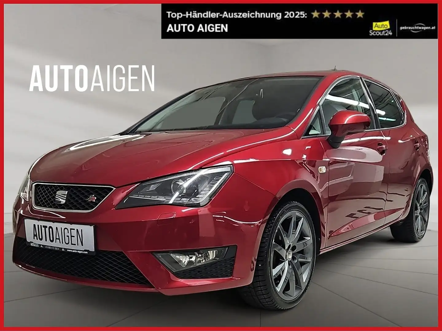 SEAT Ibiza 1,2 TSI * 3 x FR-LINE * AUTOMATIK *  BI-XENON * Rot - 1