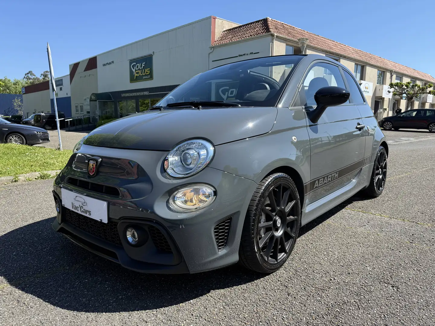 Abarth 500C 1.4 Turbo T-Jet 180ch 595 Competizione BVA Gris - 1