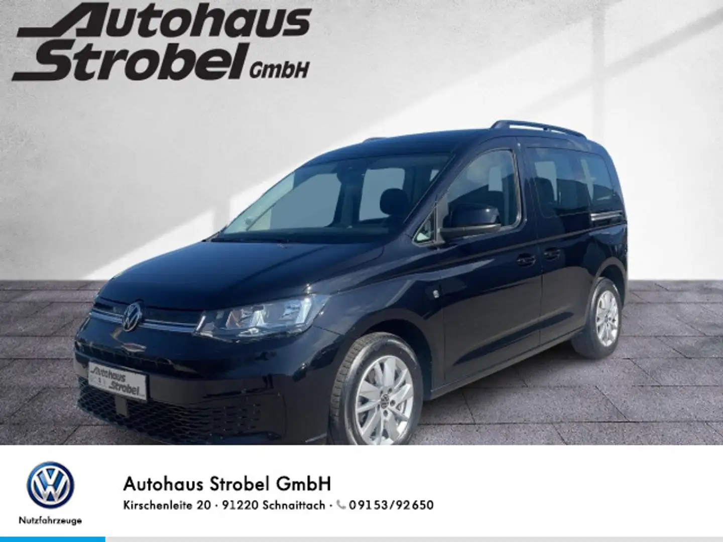 Volkswagen Caddy 2.0 TDI "LIFE" ACC Navi Kamera Lane Assist Schwarz - 1