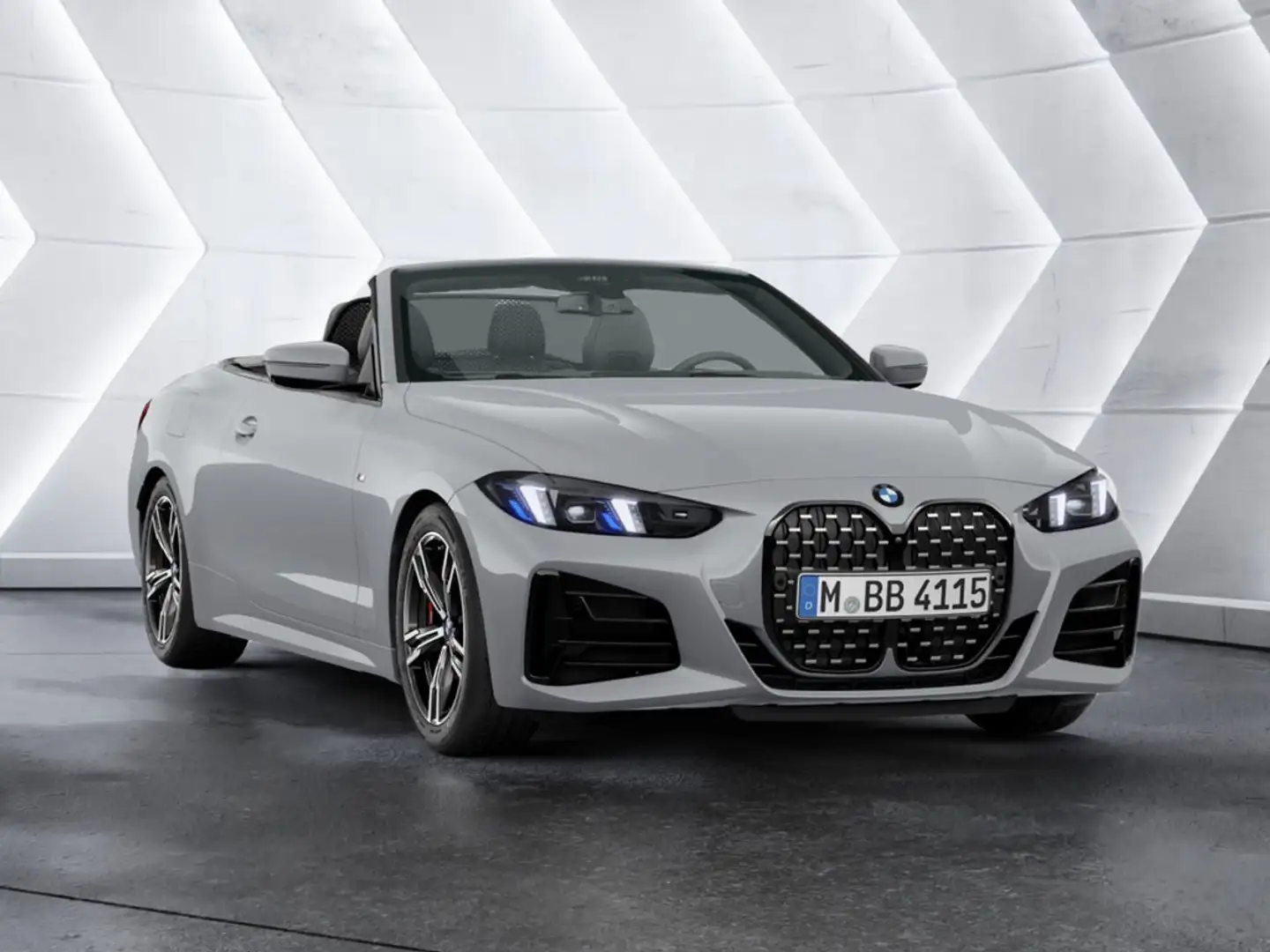 BMW 430 i Cabrio xDrive M-Sport FACEL. LED 360° Grau - 2