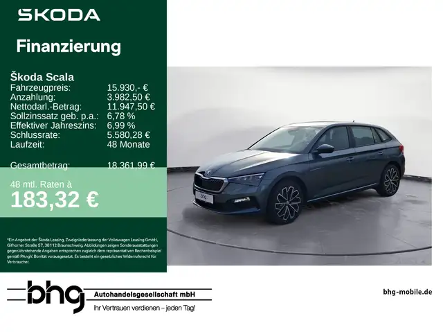Skoda Scala 1.0 TSI STYLE *AHK *SCHEINWERFER LED