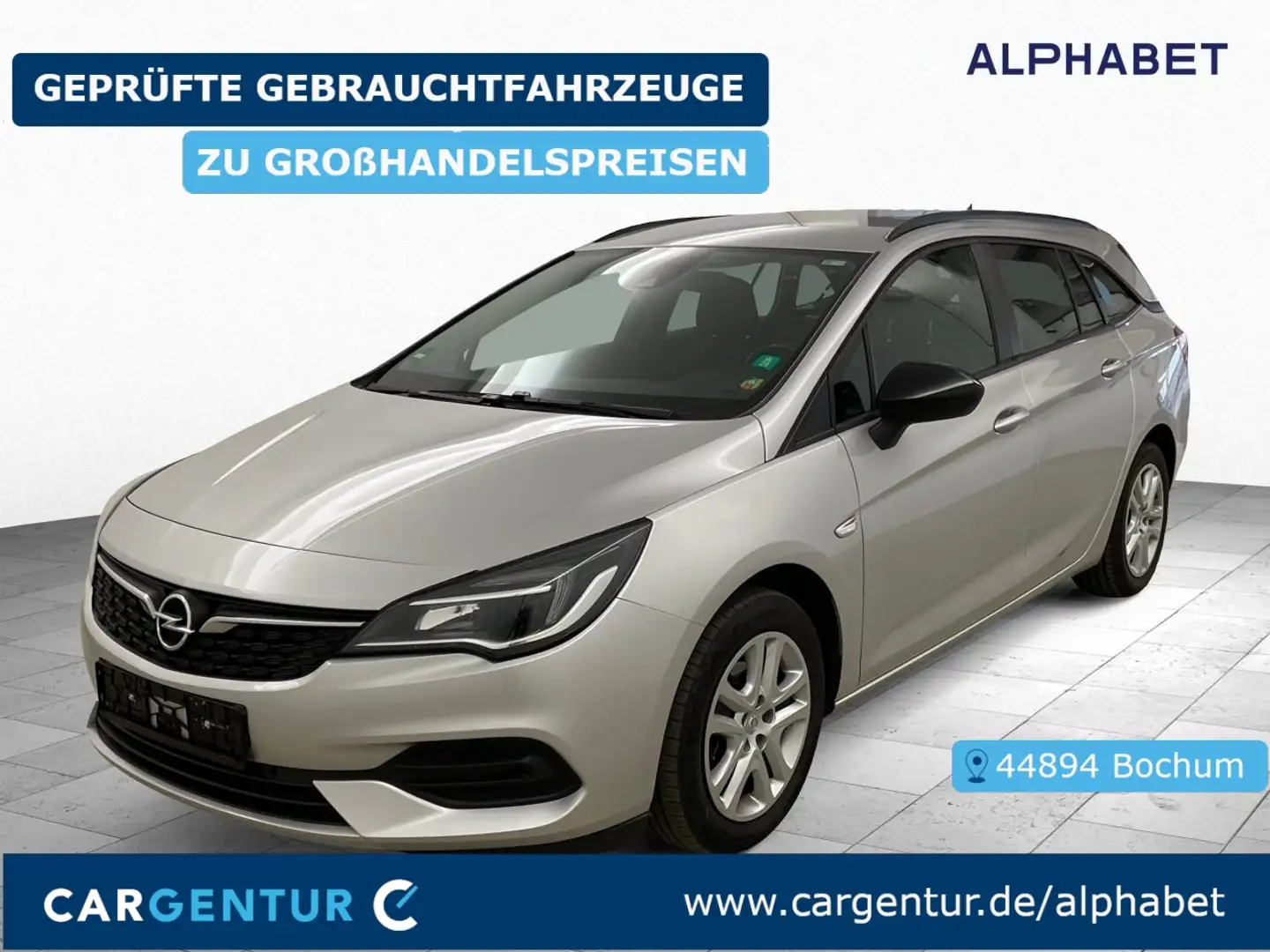 Opel Astra K 1.5 D Edition LED Lane Silber - 1