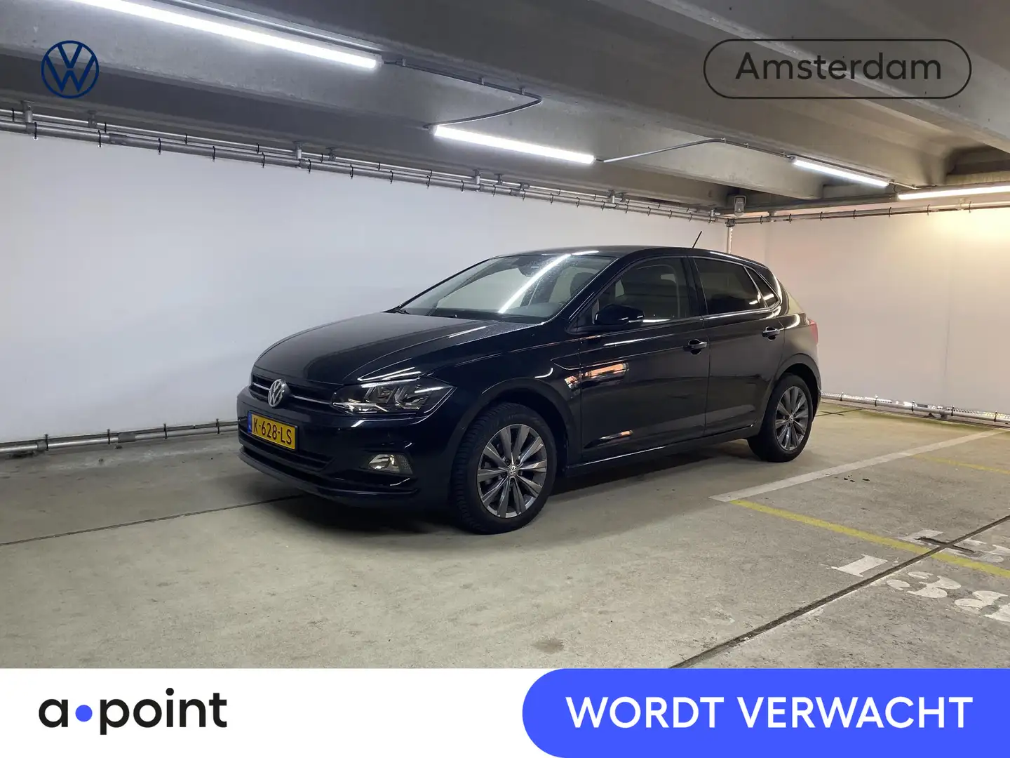 Volkswagen Polo 1.0 TSI Comfortline Business 95 pk | Navigatie | P Zwart - 1