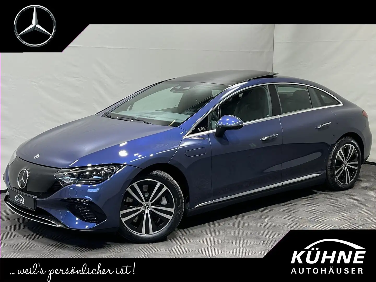 Mercedes-Benz EQE 300 Electric Art Premium Panorama+Wartung !! Blau - 1