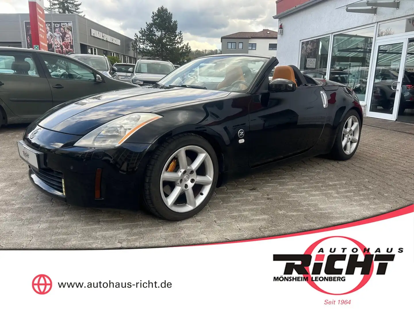 Nissan 350Z Nissan 350Z Roadster Premium Pack SHZ Xenon Schwarz - 1