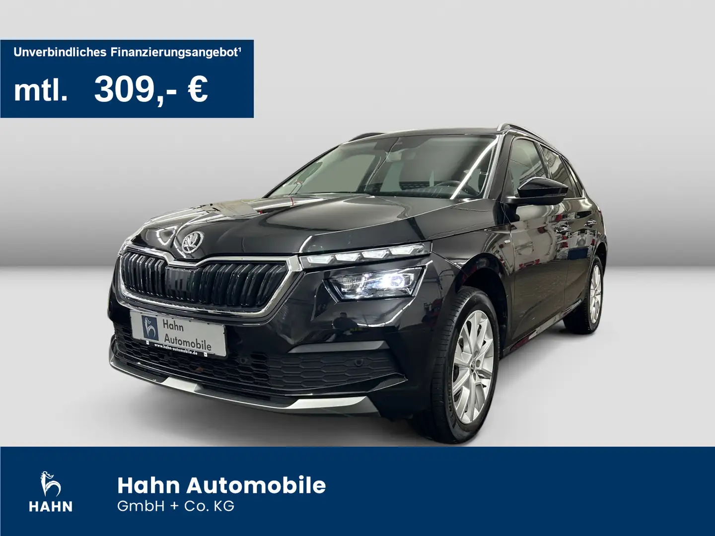 Skoda Kamiq 1.5TSI DSG Clever AHK Navi SmartLink PDC Чёрный - 1