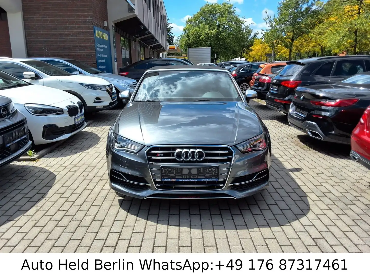 Audi S3 Cabriolet 2.0 TFSI quattro Šedá - 2