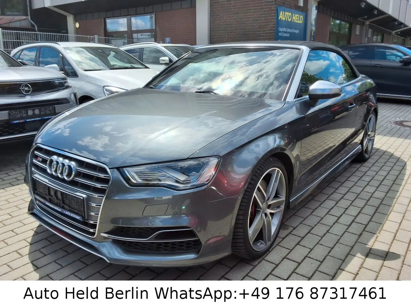 Audi S3 Cabriolet 2.0 TFSI quattro Šedá - 1