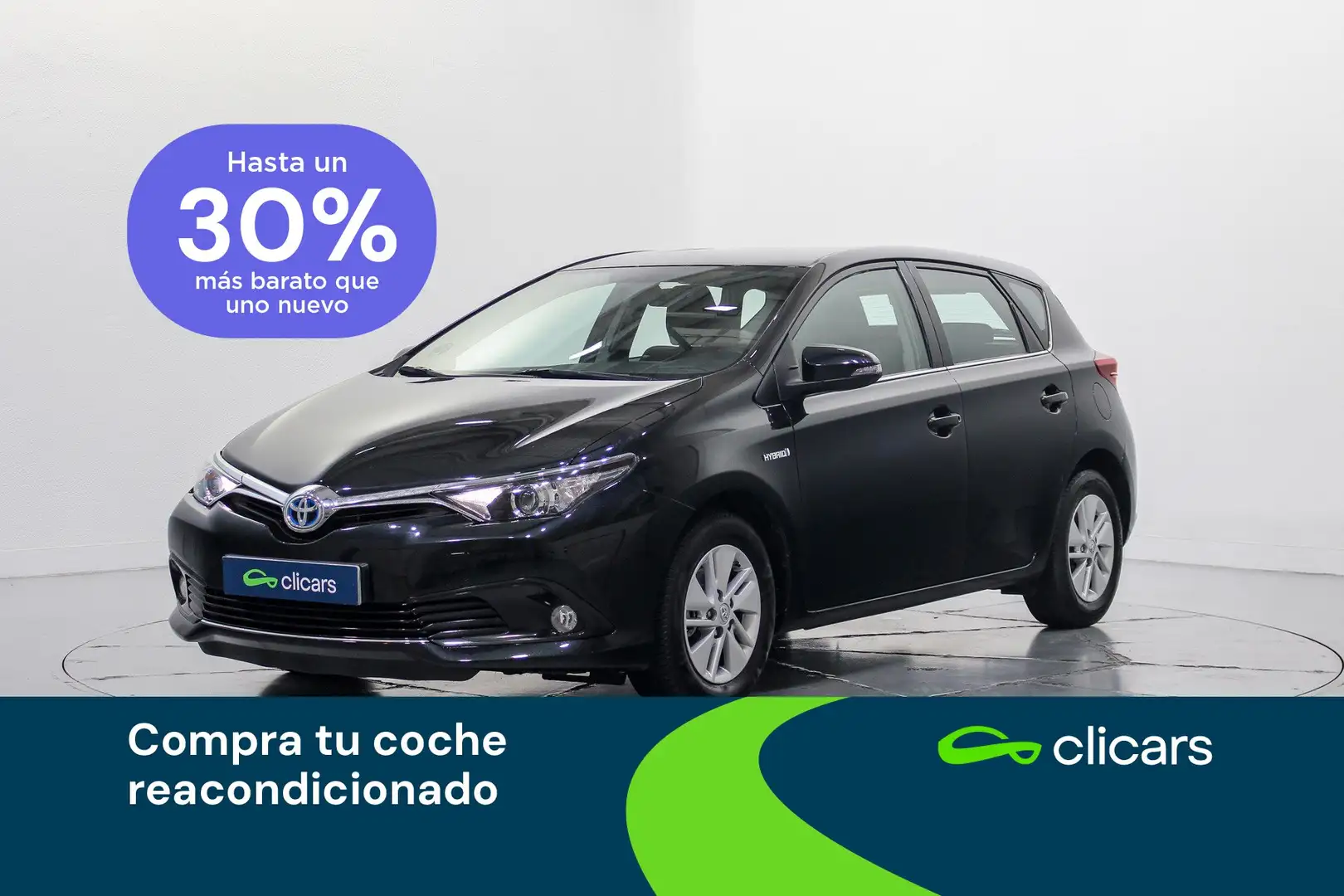 Toyota Auris hybrid 140H Active Negro - 1