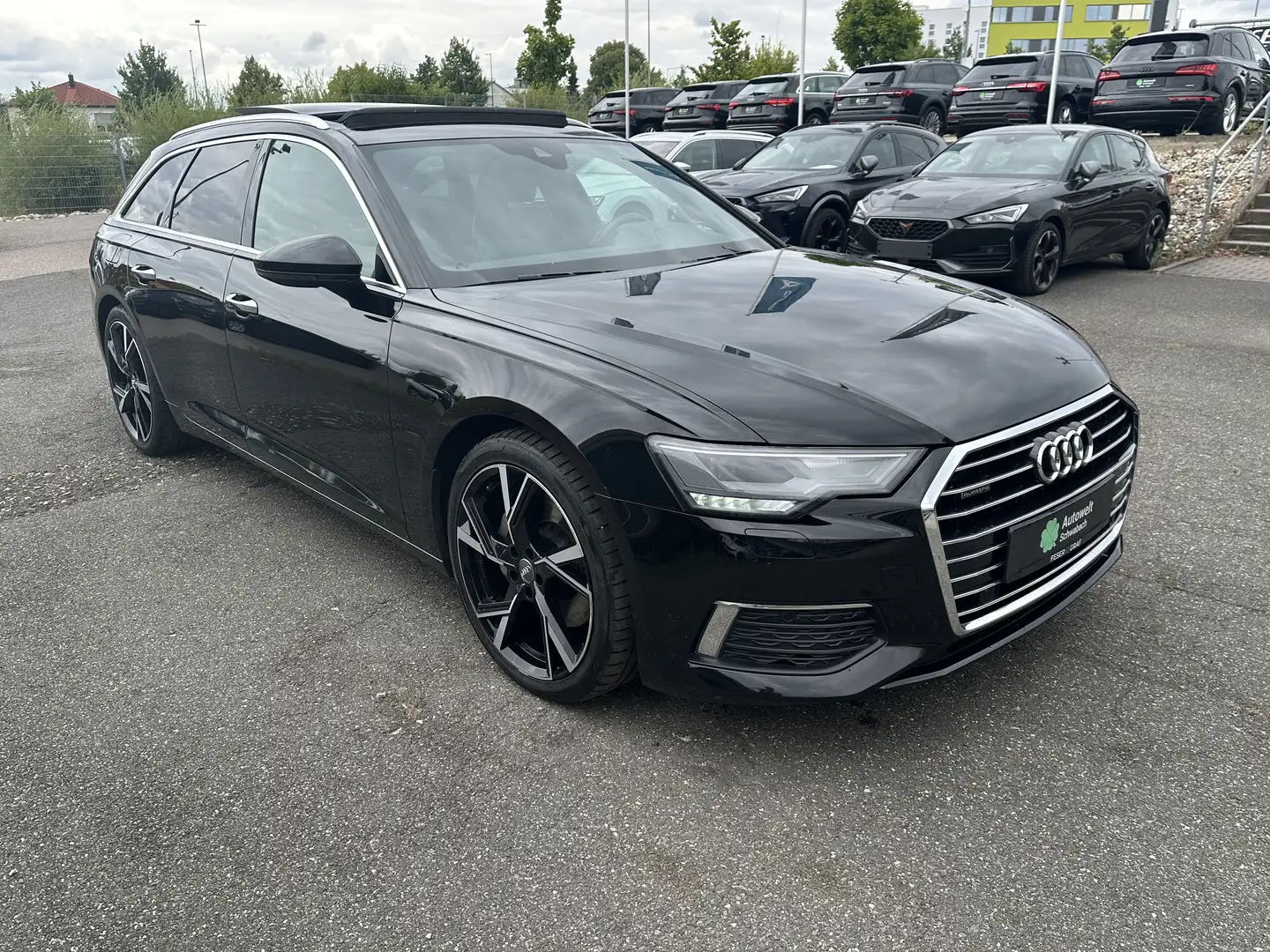 Audi A6 Avant Design 45 TDI qu. LED PANO KAMERA LEDER Noir - 2