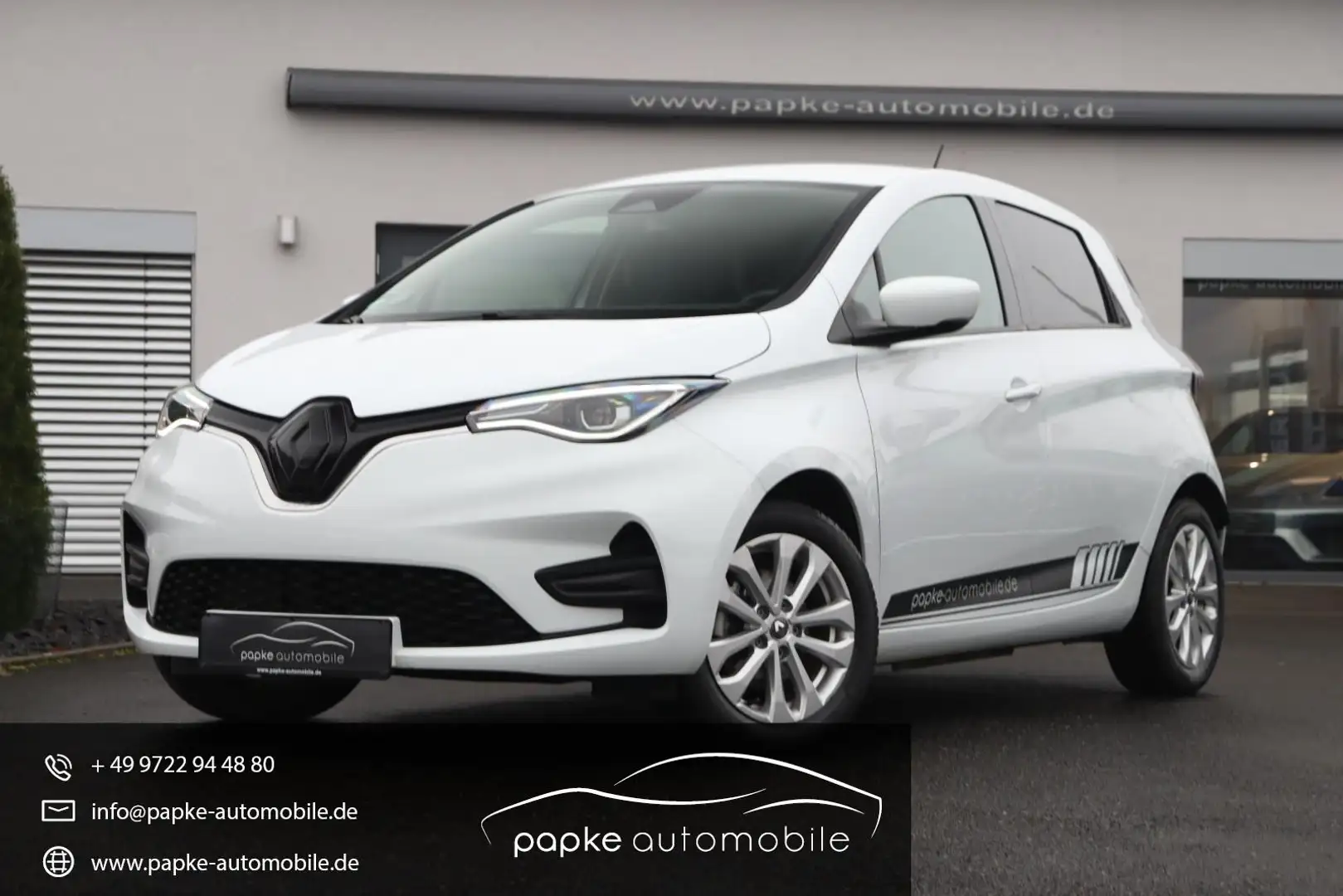 Renault ZOE R110 Z.E.50 Experience +INKLUSIVE BATTERIE++ Weiß - 1