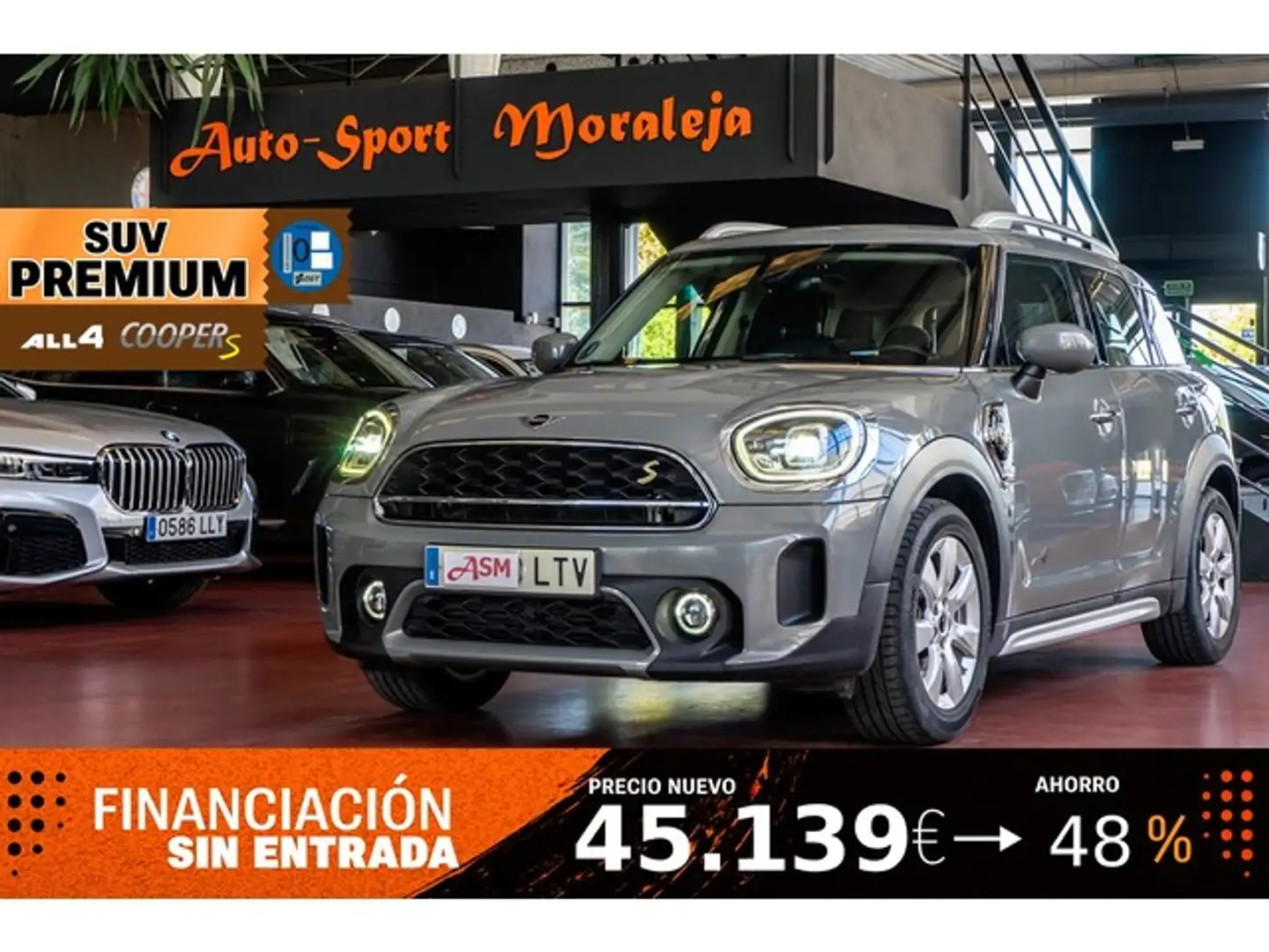 MINI Cooper Countryman SE ALL4 AUT. Gris - 1