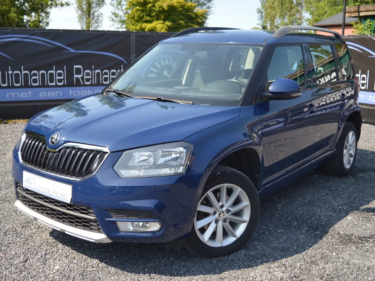 Skoda Yeti 1.2 TSI Ambition, Airco, Navigatie, Pdc + garantie Bleu - 1