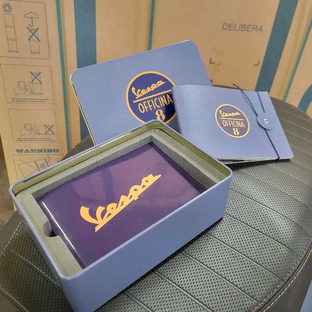 Vespa Primavera 50 Officina8 Versand. 4.Jahr Garantie Bleu - 2