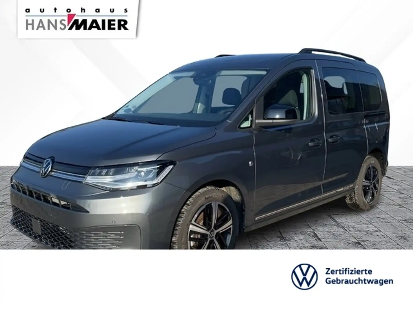 Volkswagen Caddy Dark Label TSI DSG Dark Label Pano Kam SHZ Grau - 1