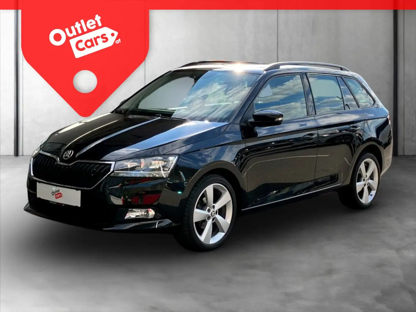 Skoda Fabia Combi 1.0 TSI Style AHK+NAVI+RADAR+RFK+LM Schwarz - 1