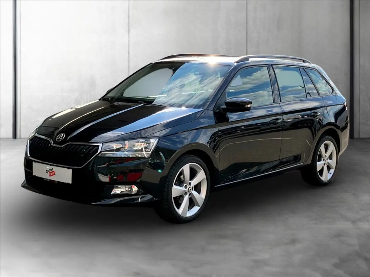 Skoda Fabia Combi 1.0 TSI Style AHK+NAVI+RADAR+RFK+LM Schwarz - 2