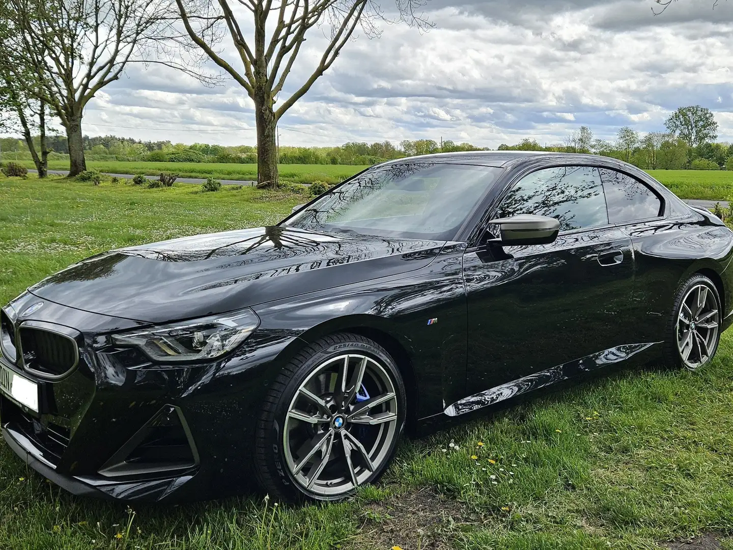 BMW 240 2er Coupe M240i Schwarz - 2