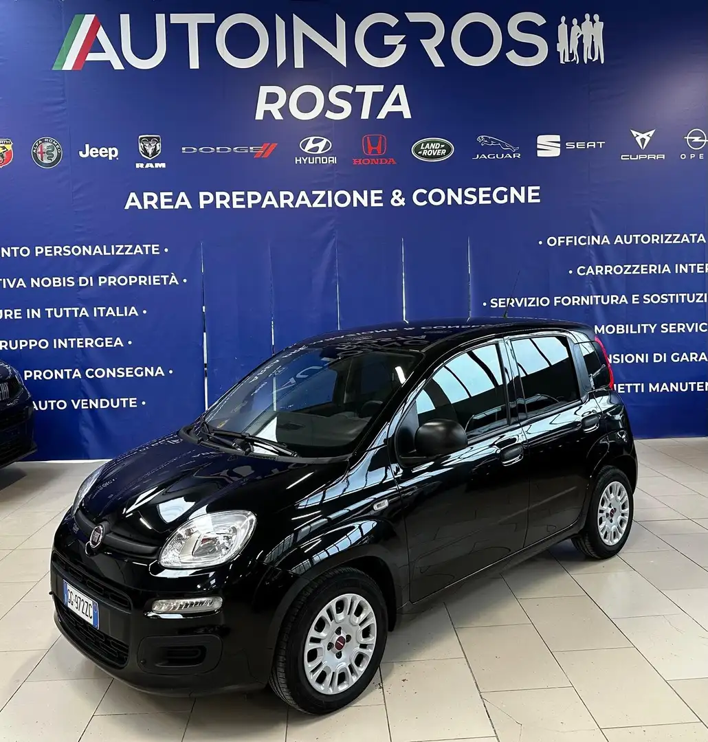 Fiat Panda 1.0 firefly hybrid s&s 70cv USATO GARANTITO Nero - 1
