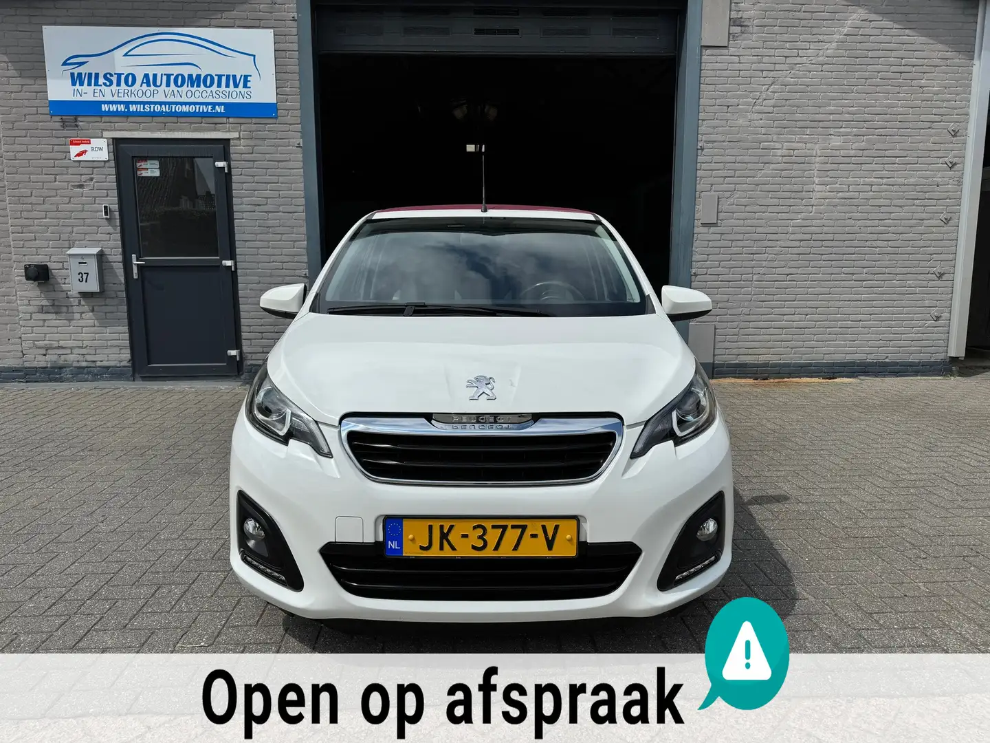 Peugeot 108 1.0 e-VTi Active TOP! 5-Drs*Pano*Rijklaar*NL-Auto* Wit - 2