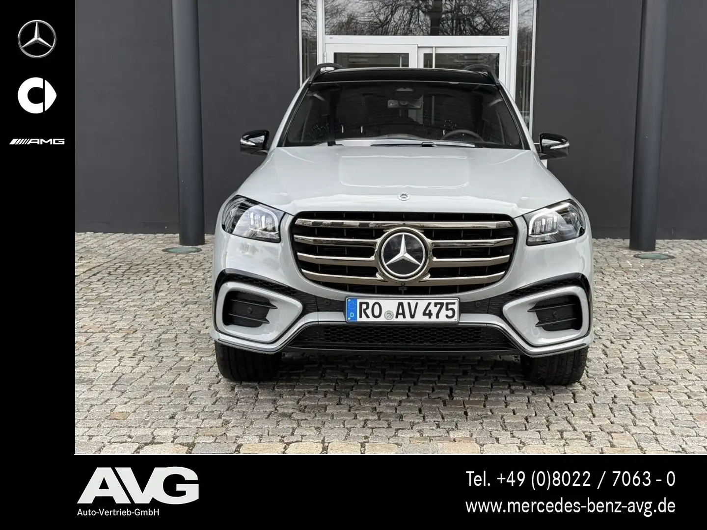 Mercedes-Benz GLS 450 GLS 450 d 4M HUD Pano AMG 360 NAPPA Stdhzg AHK LED Grau - 2