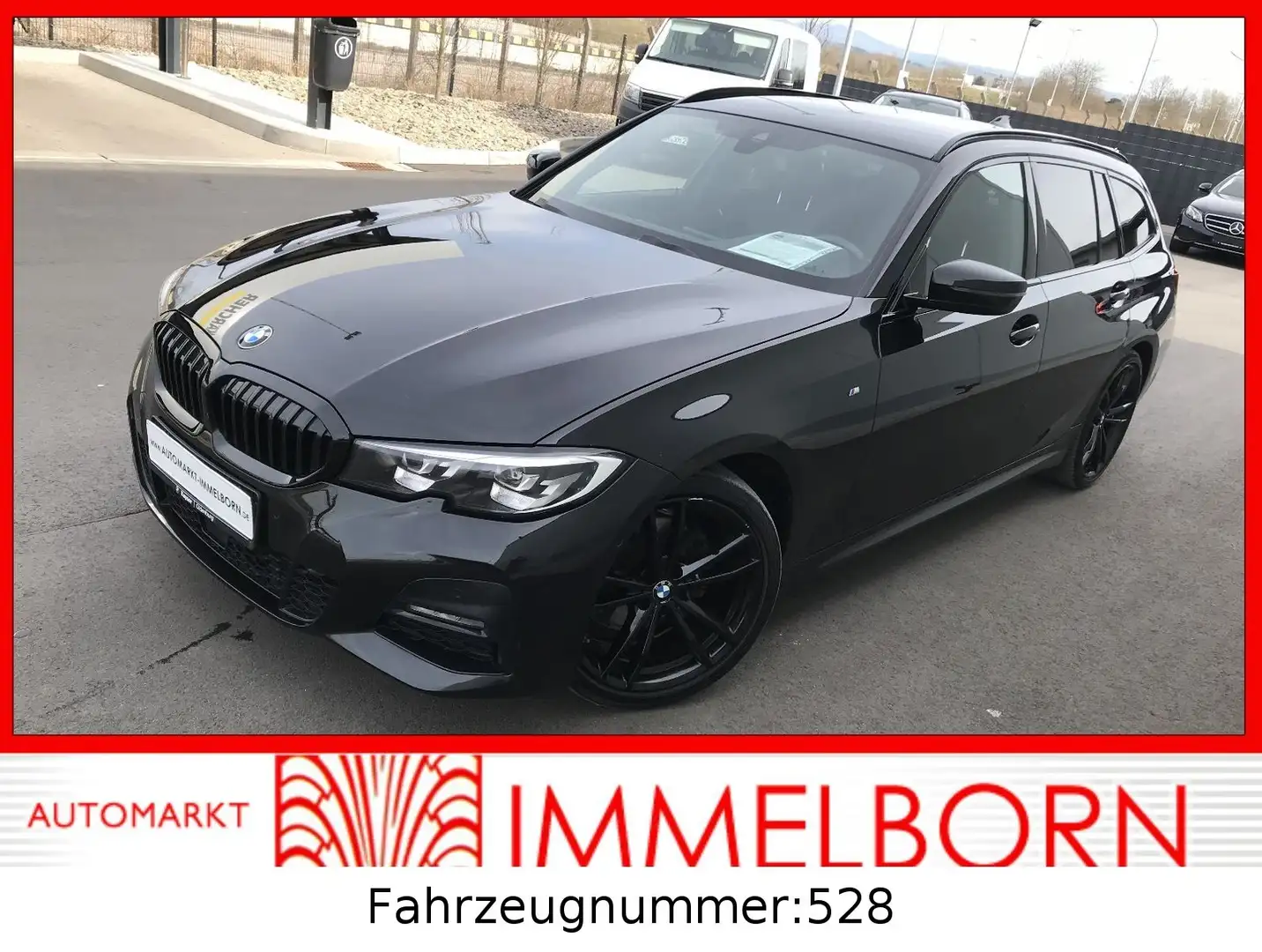 BMW 320 d M Sport 19*STHZG*DispKey*HiFi*Kamera*LiveC Schwarz - 1