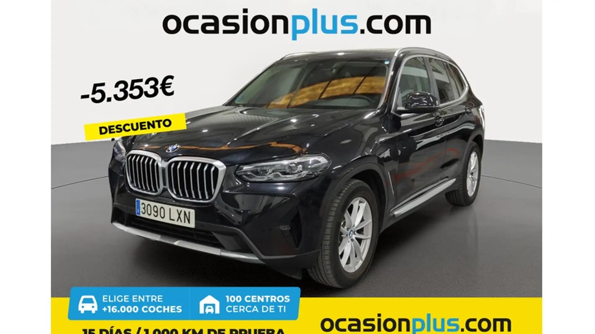 BMW X3 xDrive 20dA xLine Negro - 1