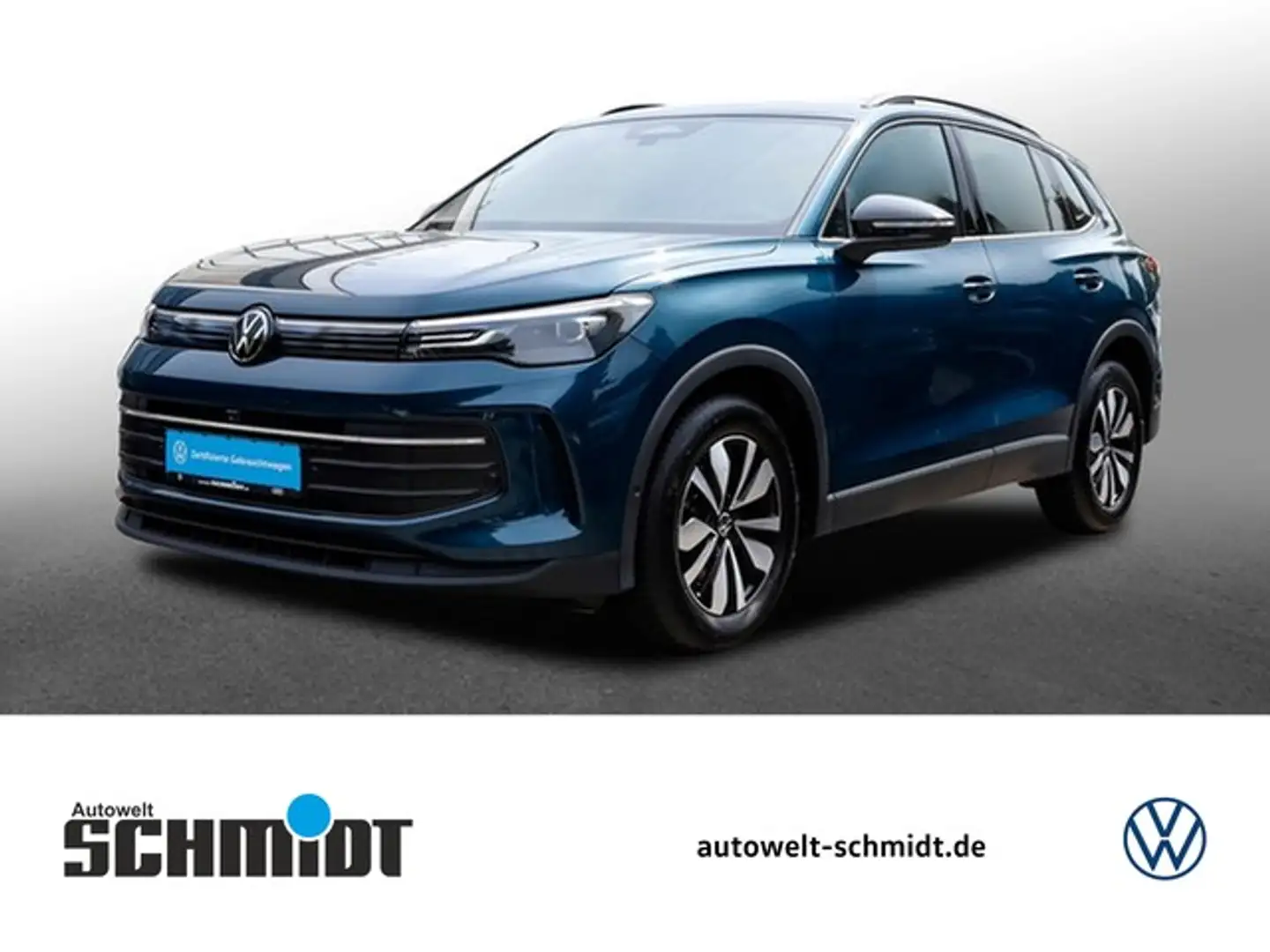 Volkswagen Tiguan 1.5 eTSI DSG Goal AHK R-Kamera ACC SideAssist N... Blauw - 1