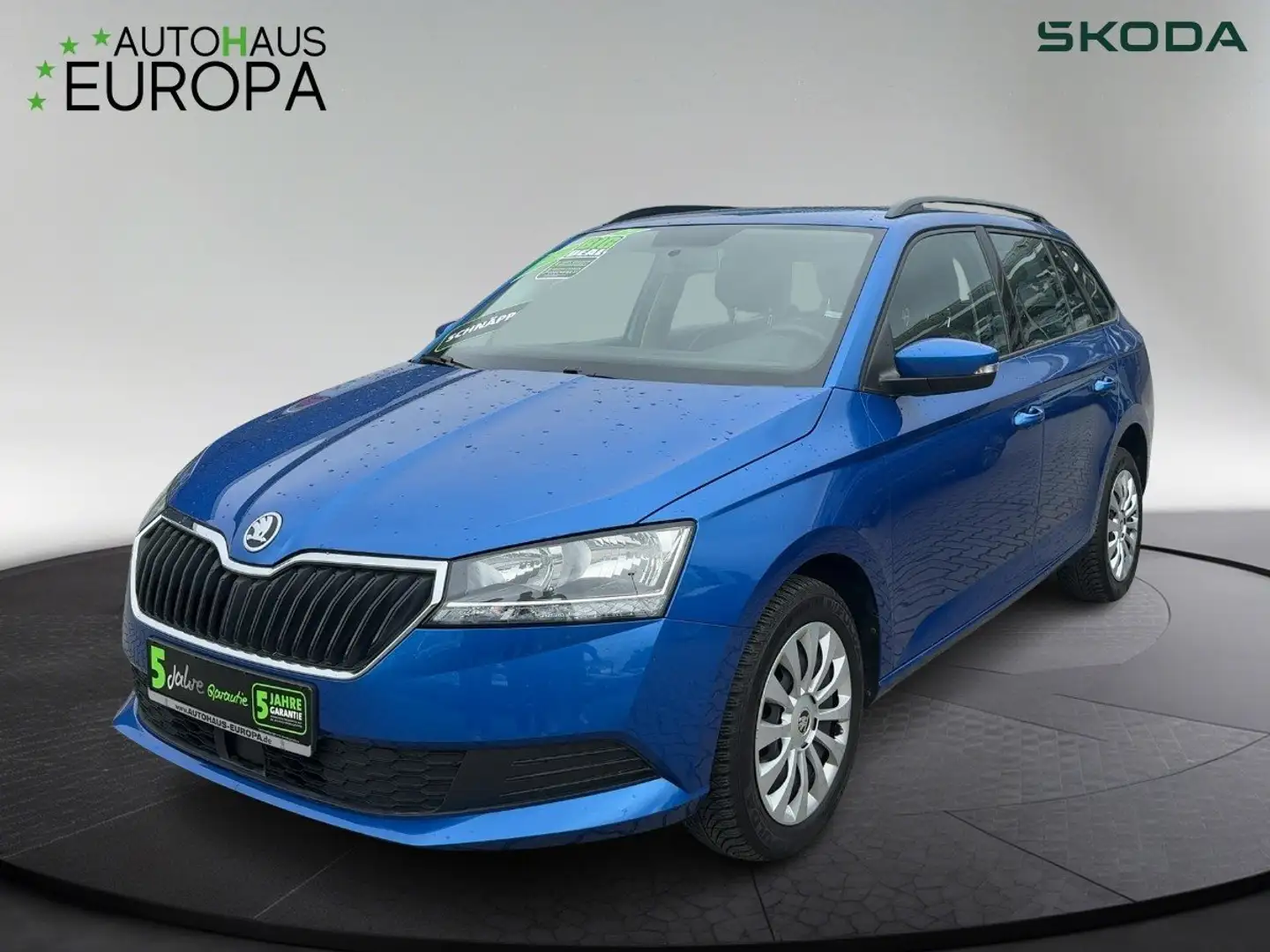 Skoda Fabia Combi 1.0 TSI Ambition Facelift Klima SmartLink el Blau - 1