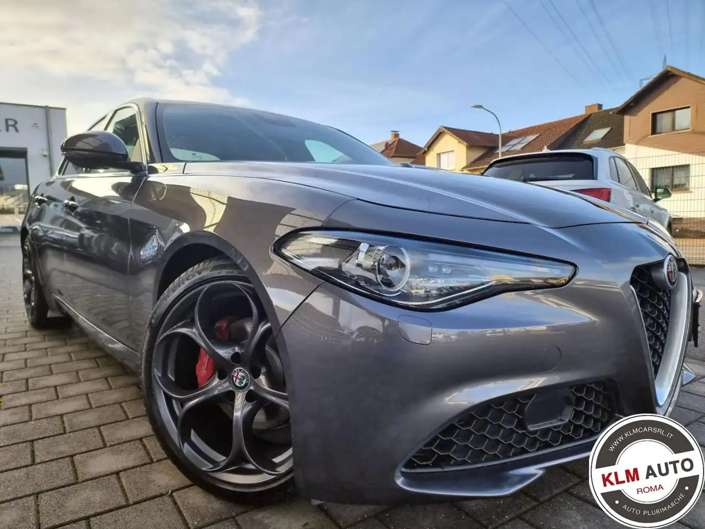 Alfa Romeo Giulia 2.2 Turbodiesel 180 CV AT8 SUPER Gris - 1