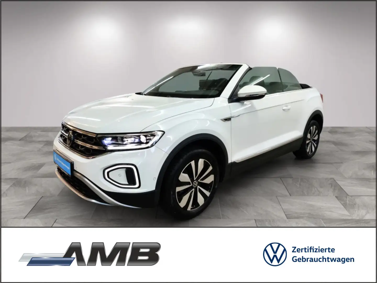 Volkswagen T-Roc Move 1.5 TSI DSG/LED+/Nav/Sitzhz Weiß - 1