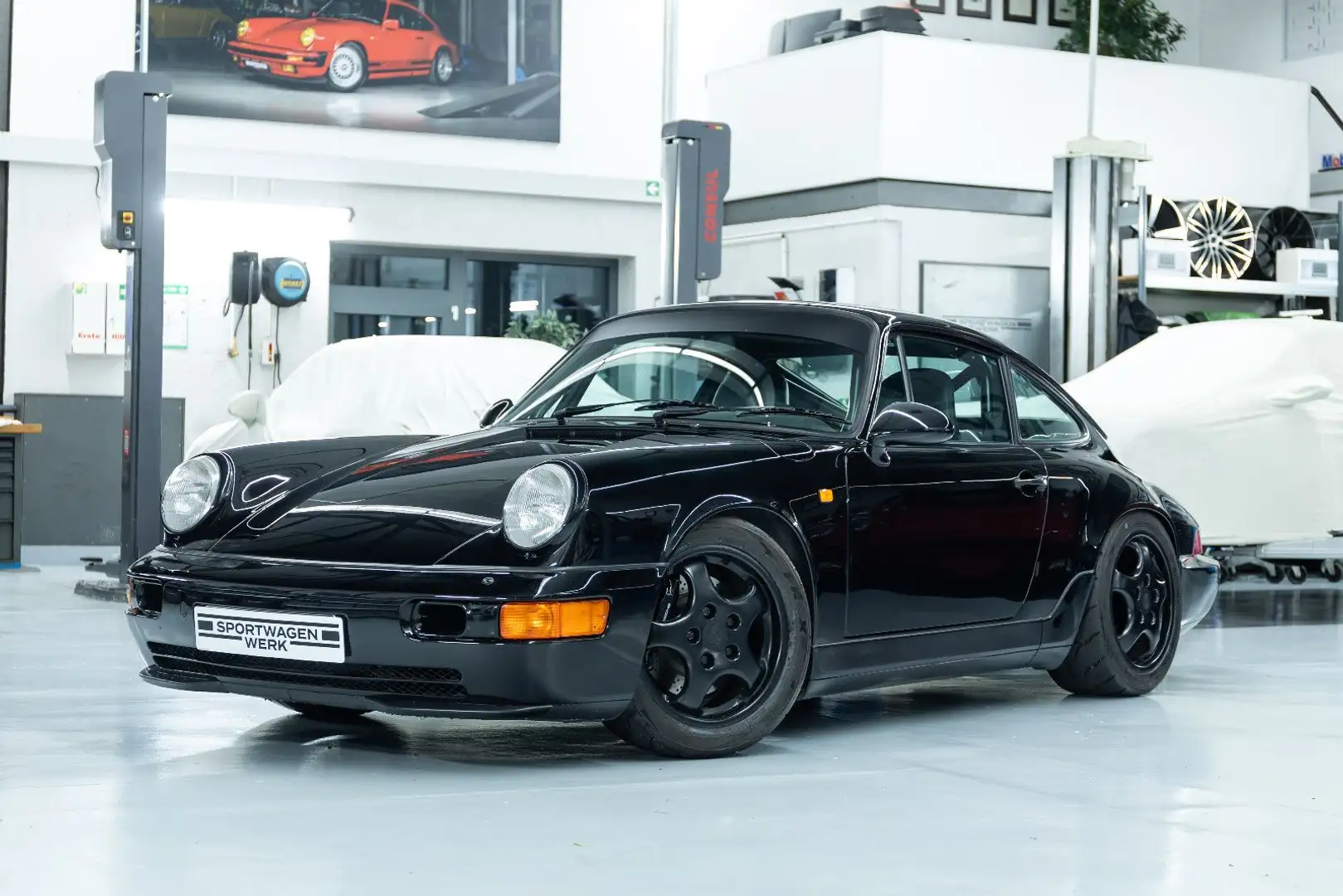 Porsche 964 I 911 Carrera I Tracktool I 19% MwSt Schwarz - 1