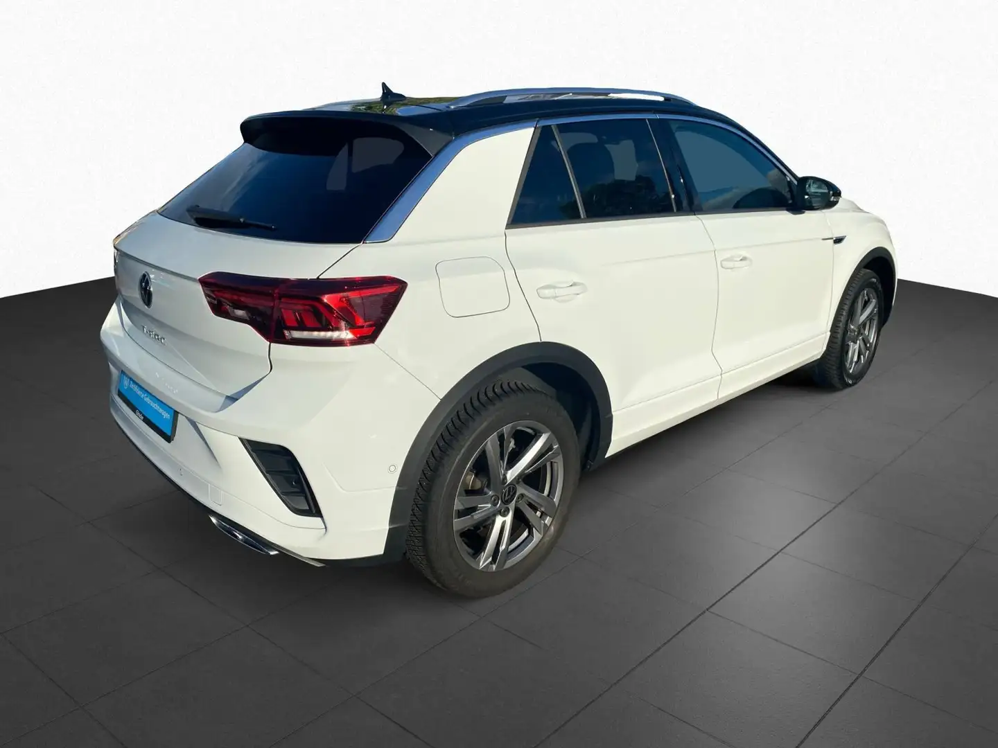Volkswagen T-Roc 1.5 TSI DSG R-Line Navi AHK LED Sitzh. RFK Weiß - 2