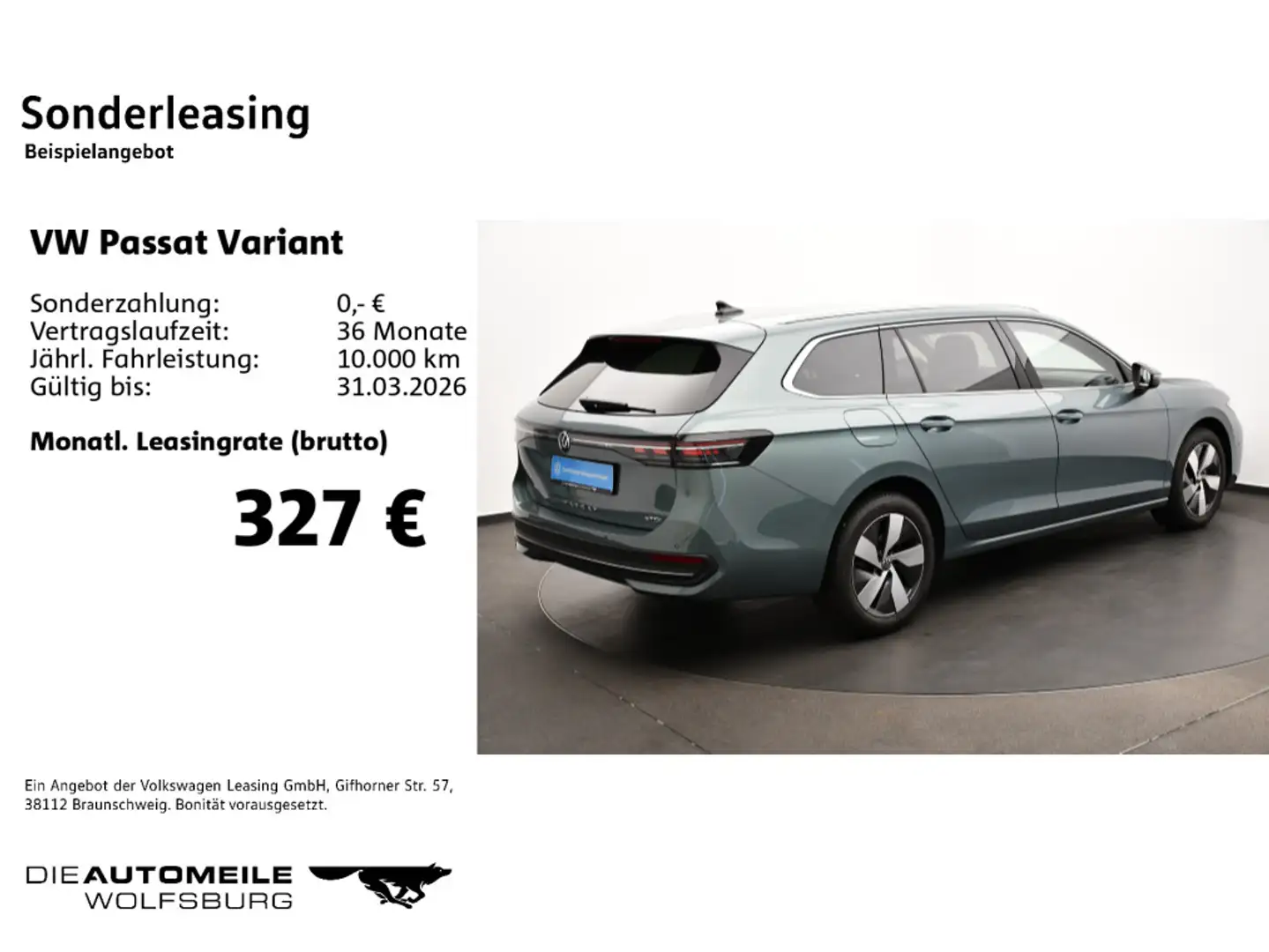 Volkswagen Passat Variant 1.5 eTSI DSG Business neues Model Grün - 2