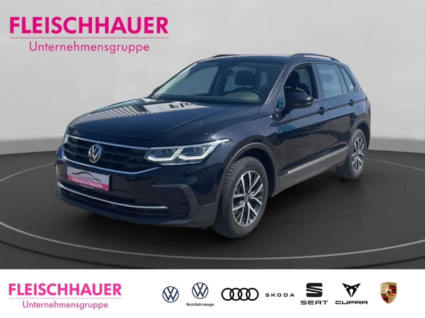 Volkswagen Tiguan AHK schwenk Navi Business Lenkrad heizb. Matrix AC Schwarz - 1