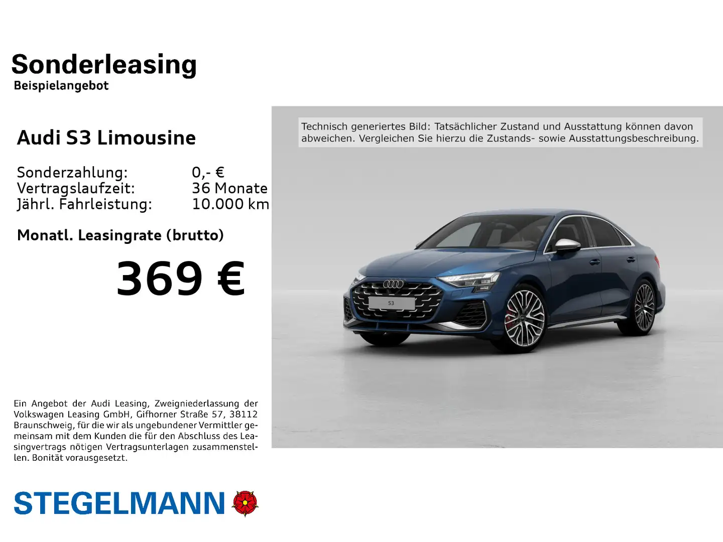 Audi S3 . Blau - 2