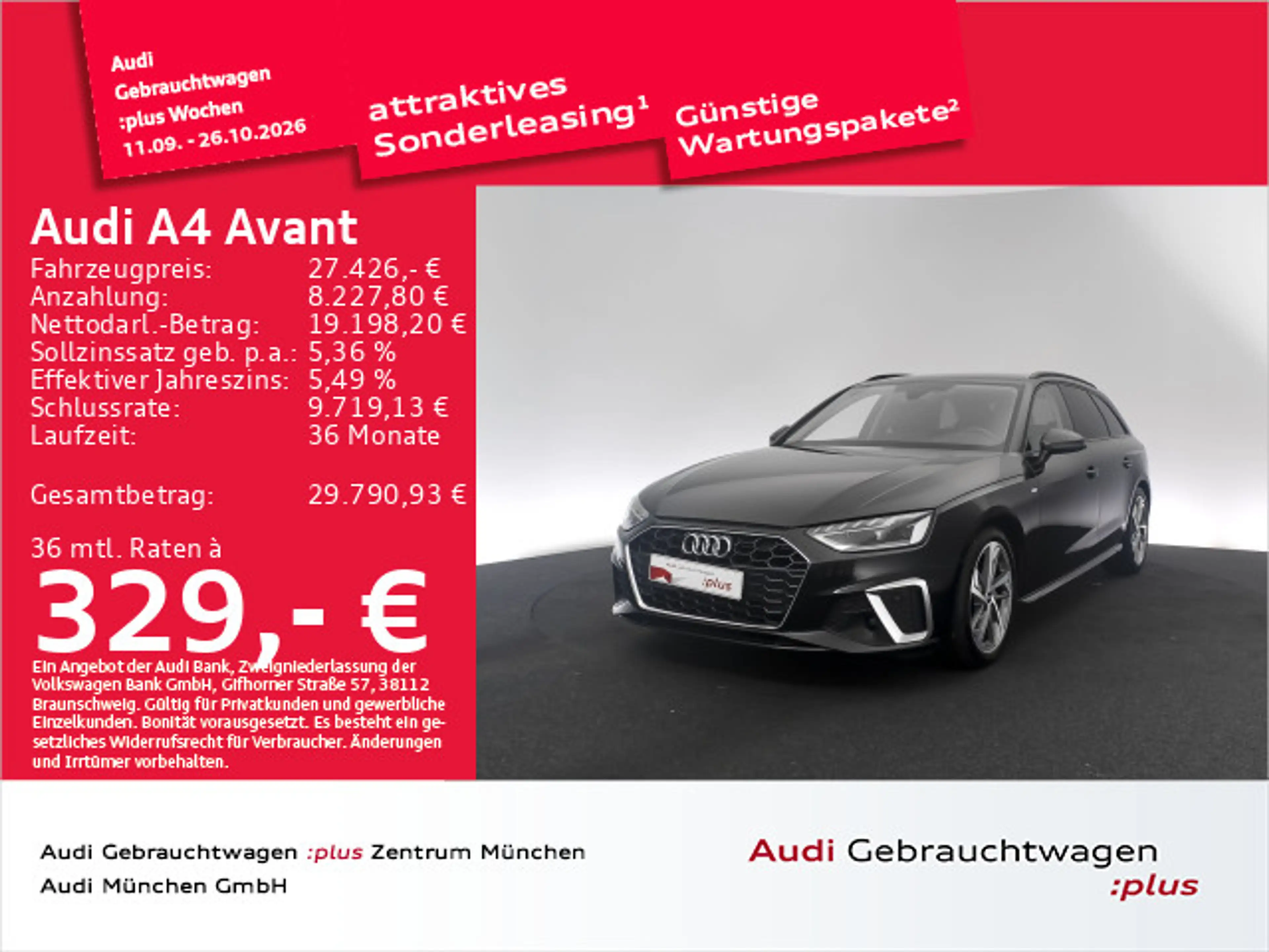 Audi A4 35 TFSI S tronic S line AHK/HuD/Navi+