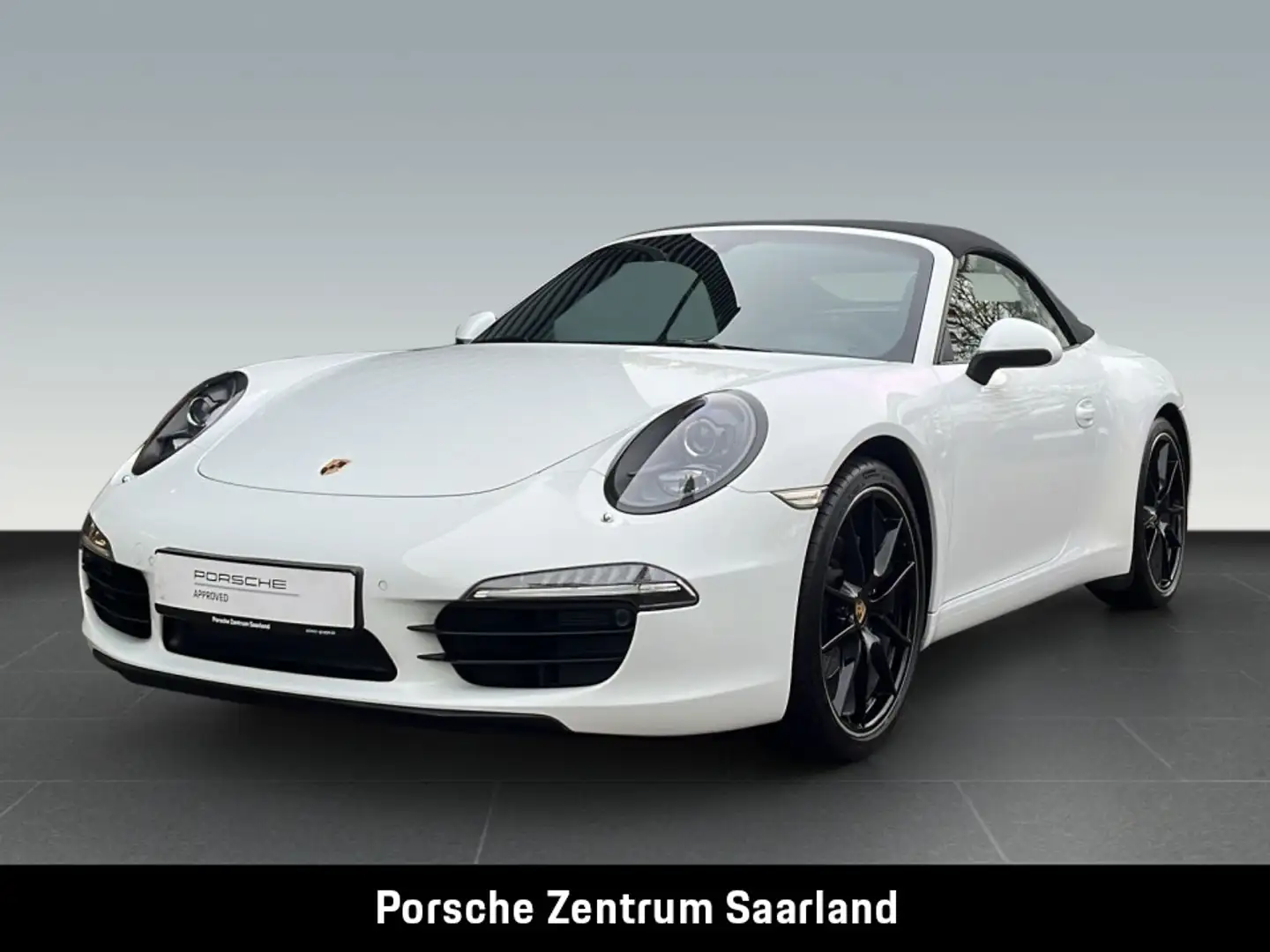 Porsche 991 -1 (911) Carrera Cabriolet Sportabgas.,BOSE, Blanc - 1