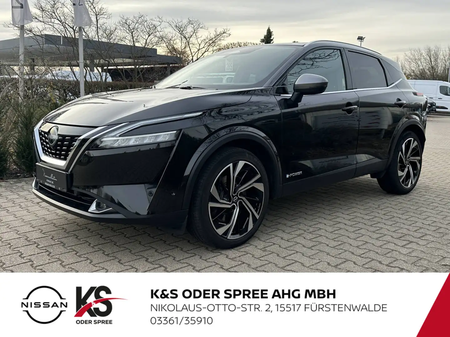 Nissan Qashqai MY22 1.5 VC-T e-POWER 190 PS 4x2 Tekna+ '2 Farben 20''' Schwarz - 1