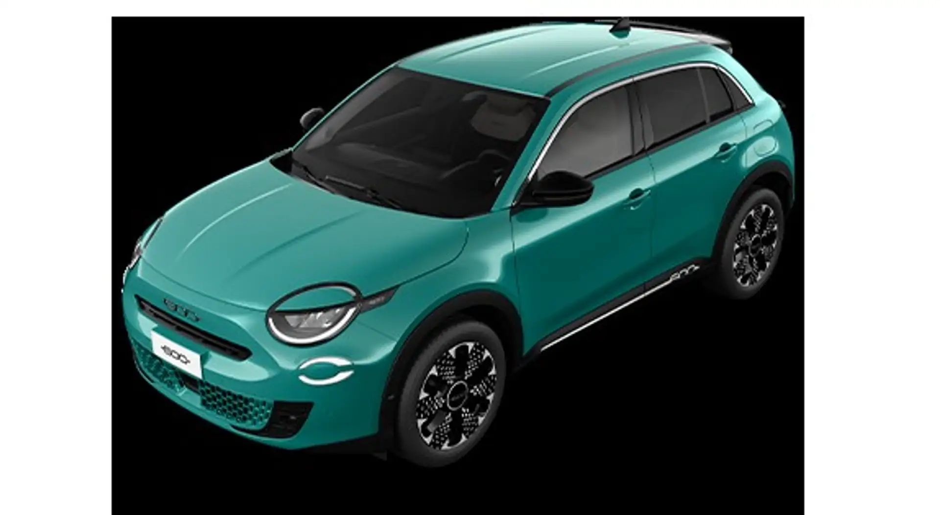 Fiat 600 Hybrid mHEV 145 6-Gang eDCT La Prima Grün - 1