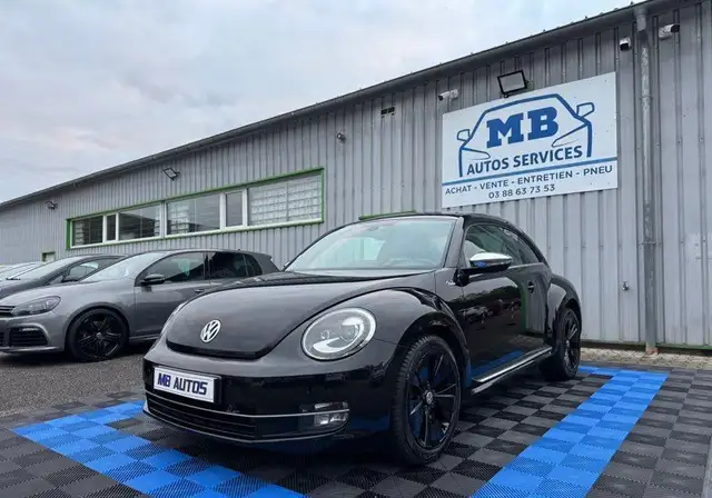 Volkswagen Beetle VW 1.6 Tdi 105 DSG Fender Édition Cuir Clim Led Régulateur Suivie Garantie 12 Mois