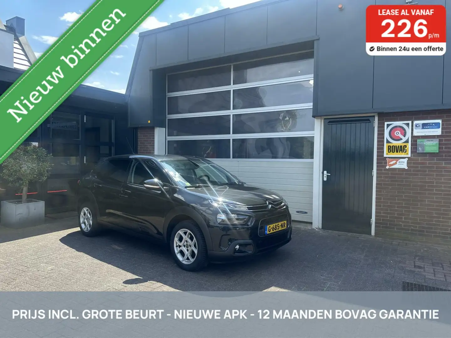 Citroen C4 Cactus 1.2 110 PK NAVI/CARPLAY/ECC/TH *ALL-IN PRIJS* Negro - 1