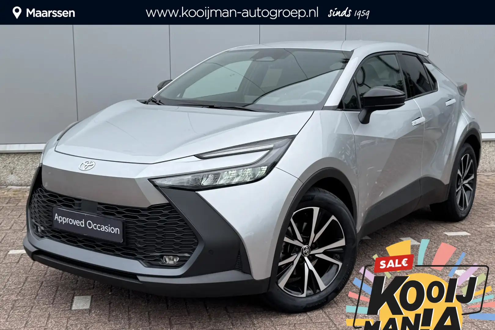 Toyota C-HR 1.8 Hybrid 140 Dynamic, Navigatie Navigatie, Dodeh Grijs - 1