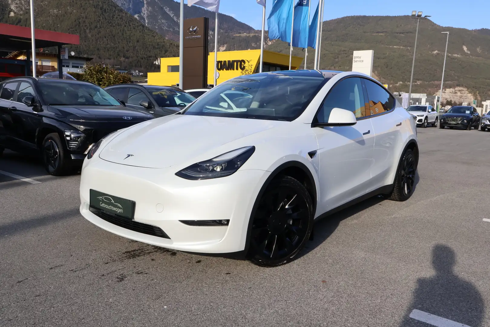 Tesla Model Y Long Range AWD 79kWh Weiß - 1