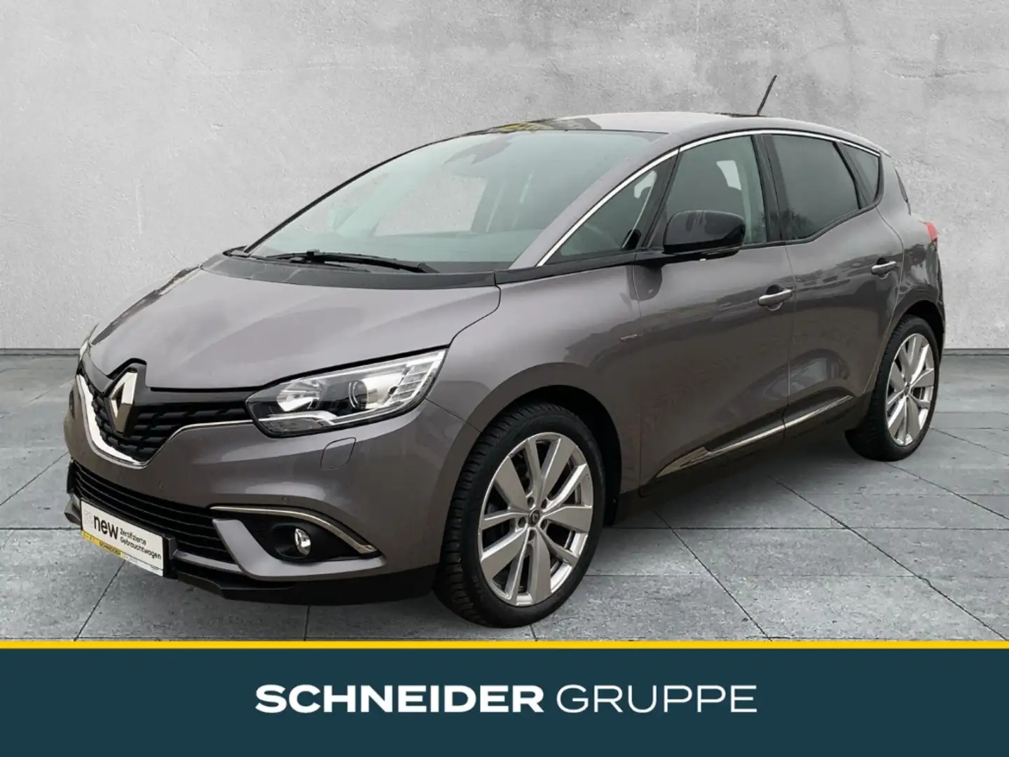 Renault Scenic LIMITED DELUXE dCi 120 EDC KAMERA+SHZ+AHK Grijs - 1