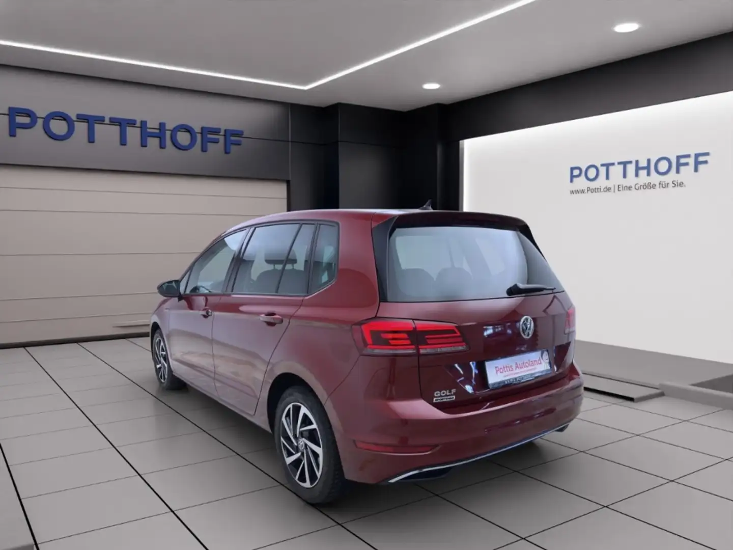 Volkswagen Golf Sportsvan 1.0 TSI JOIN PDC NAVI SITZHZG KLIMA Rot - 2