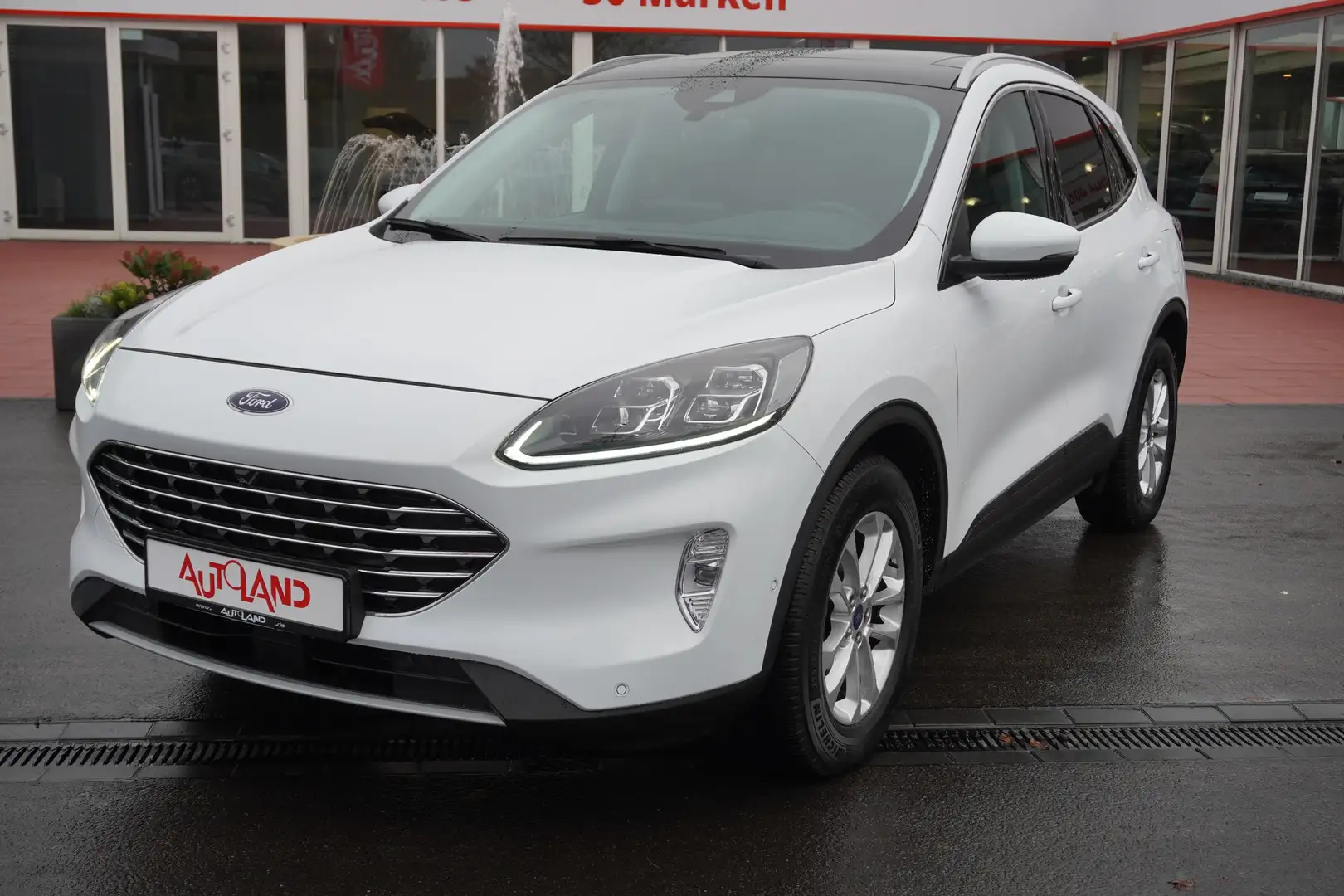 Ford Kuga 2.0 M-Hybrid Titanium X LED Navi Kamera ACC Blanc - 1