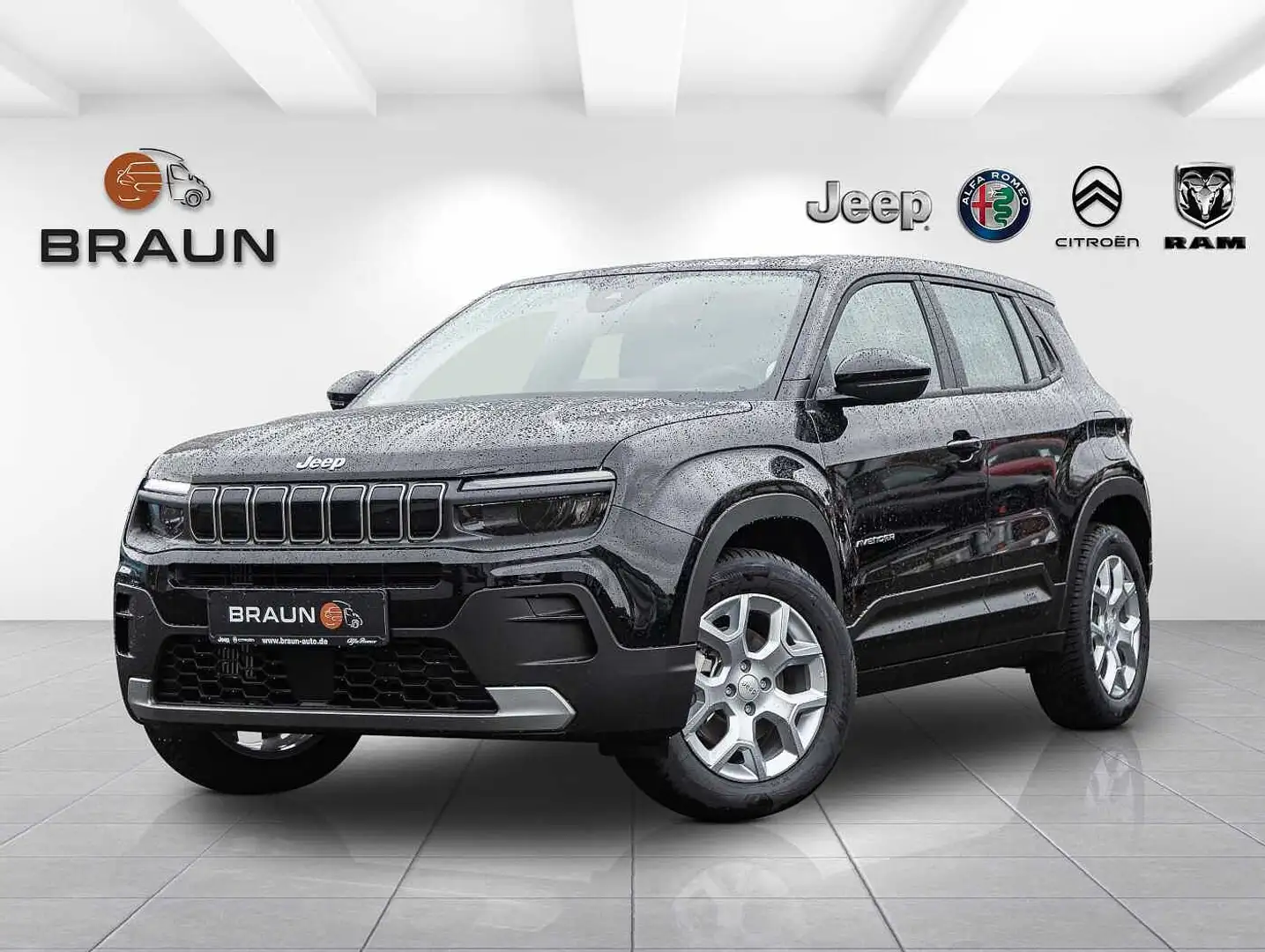 Jeep Avenger 1.2 T3 48V e-Hybrid Automatik Altitude Schwarz - 1